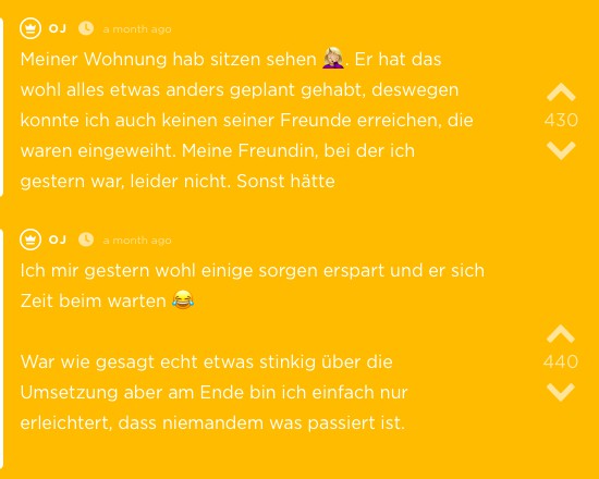 Jodel aus der App in Datteln