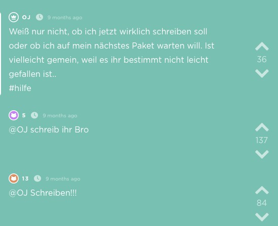 Jodel aus der App Erfurt