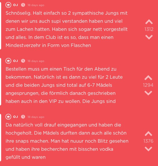 Jodel Screenshot