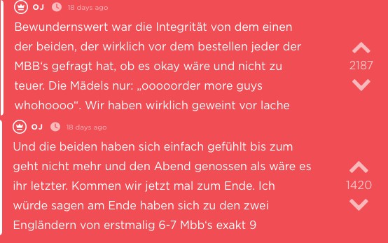 Screenshot von Jodel