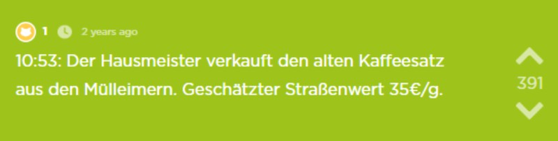 Der erste geht auf OJ ein