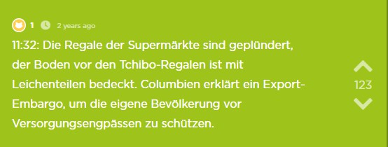Supermärkte geplündert