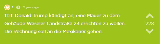 Trump macht mit