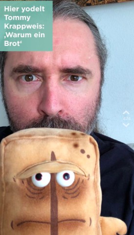 Bernd das Brot Erfinder bei Jodel