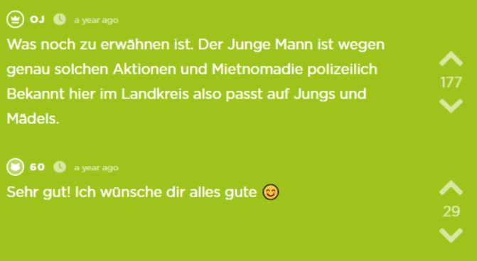Wie krass ist das denn?
