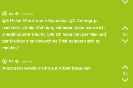 Oj hält alle auf dem Laufenden.
