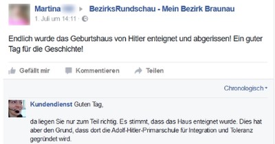 Wir lieben diesen Kundendienst!