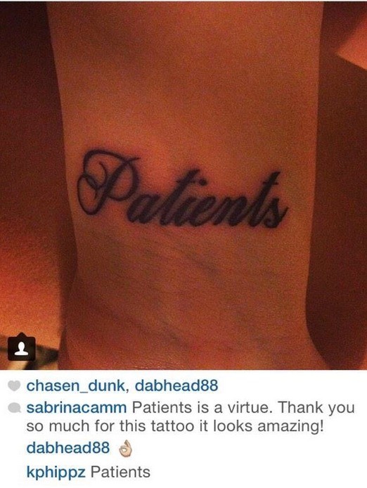 Geduld oder Patienten?