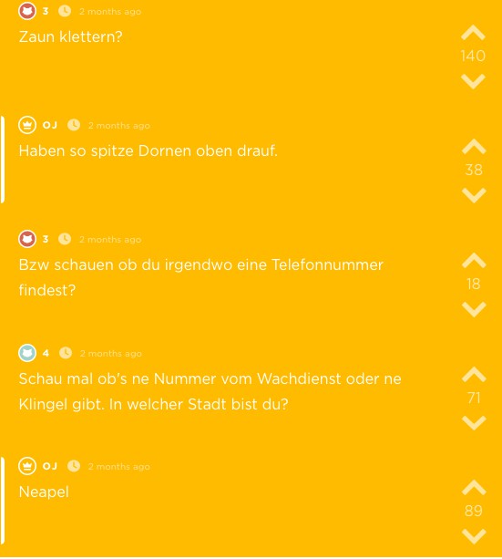 Jodel Screenshot
