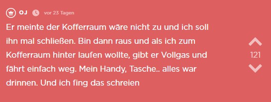 Der Typ dreht durch
