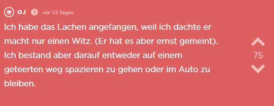Was für eine Idee der hatte.