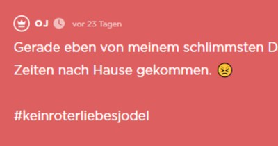 Jodel-Date: Der erste Eindruck war positiv, bis er im Anzug vor der Tür stand