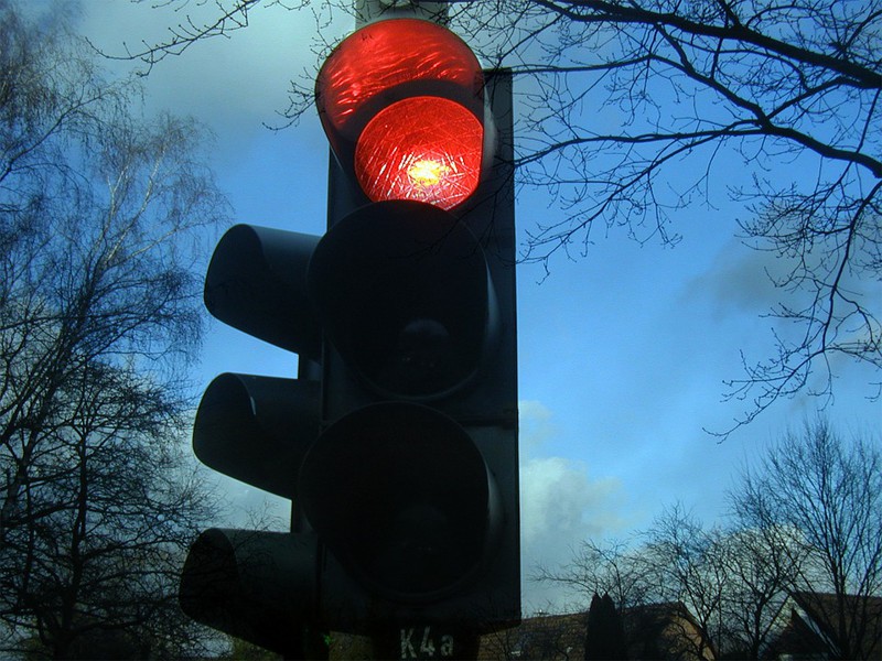 Rote Ampel