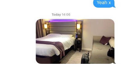 Sie schickte ihrer Mutter ein Foto des Hotelzimmers - über ihre Reaktion lachen alle