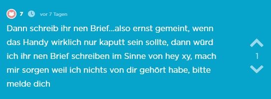 7 hat eine gute Idee