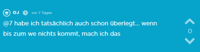 OJ stimmt zu
