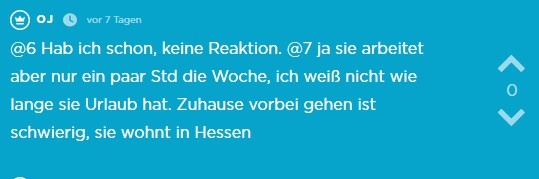 OJ erklärt, warum es räumliche Probleme gibt.