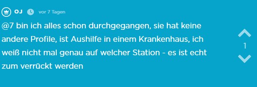 Doch OJ weiß nicht genug über ihre Freundin