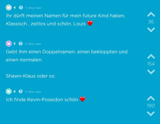 Babynamen Jodel