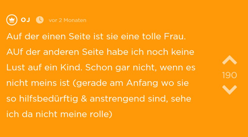 OJ erläutert, was genau sein Problem ist