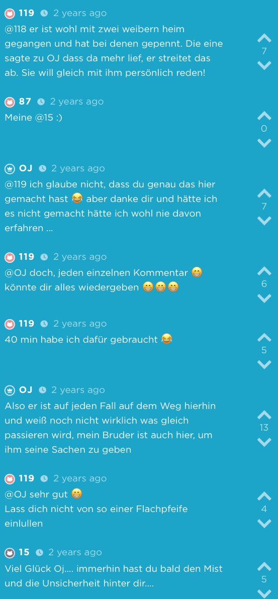 Jodel, Jobangebot, den Freund ausspionieren wegen Verdacht auf Fremdgehen