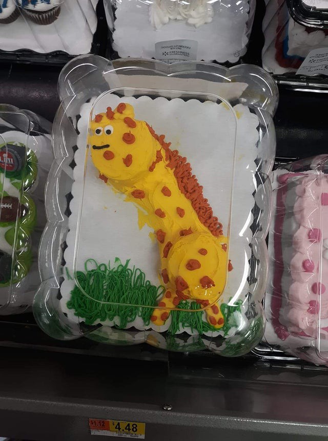 Giraffen Kuchen Fail