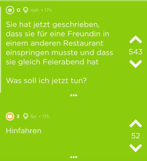 Jodel aus der App
