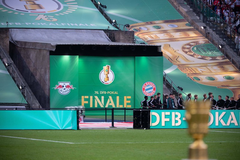 Im Münchener Olympia Stadion liefen die Marathonläufer ins Ziel