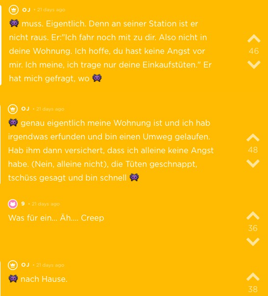 Ekliger Jodel Post