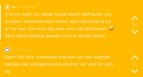 Lustiger Fail-Jodel von einem Date