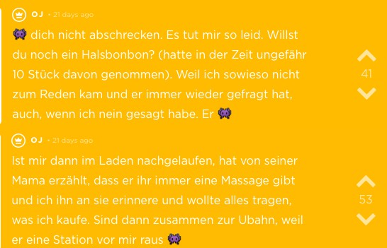 OJ berichtet von ihrem Horror-Date