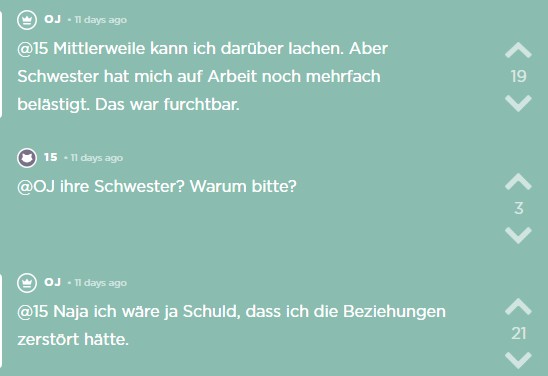 Die Schwester bezichtigt OJ Schuld an der ganzen Sache zu haben