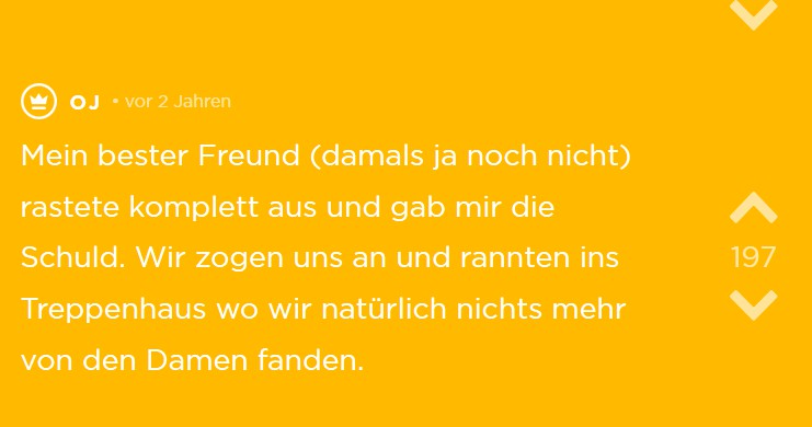 Der Kumpel rastet aus und gibt OJ die Schuld