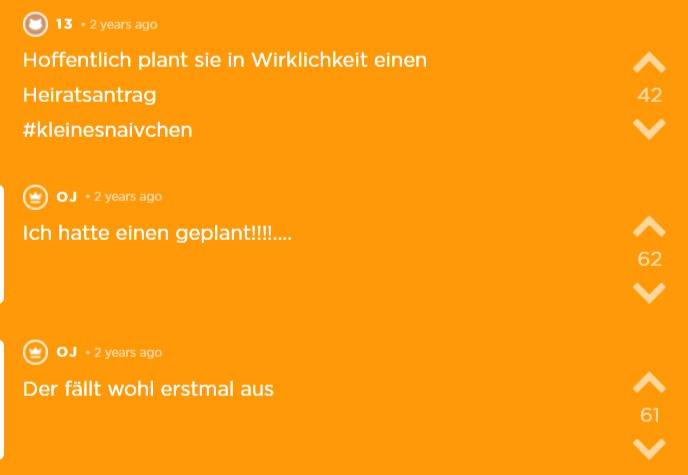 OJ plante selbst einen Heiratsantrag