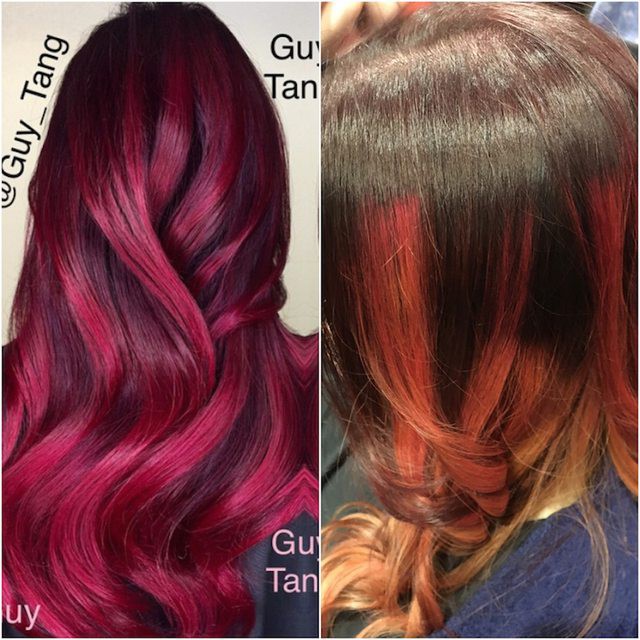 Blocksträhnchen statt Balayage