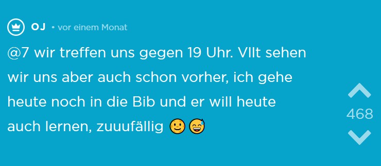 Jodel Tinder Date: OJ will sich mit ihm treffen