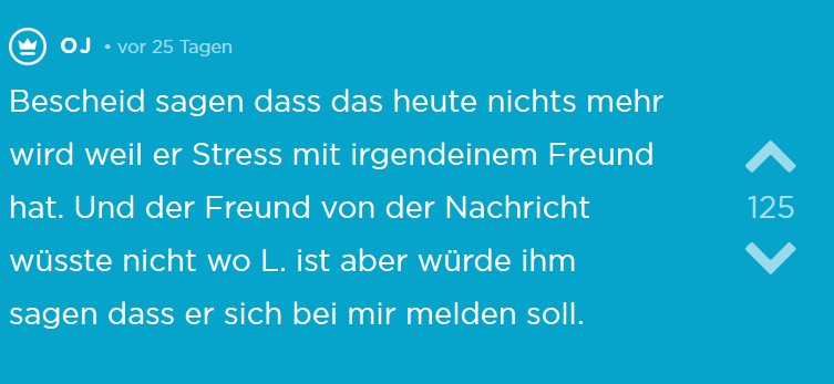 Jodel Date Tinder: L. verschwindet