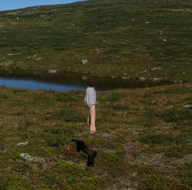 Panorama-Foto ohne Kopf