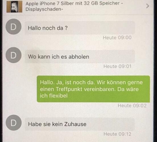 Hier ist der Deal nicht zustande gekommen