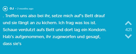 OJ erzählt weiter von seinem Faux pas