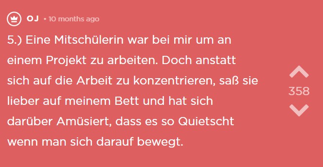 OJ steht beim Flirten mit Frauen gerne mal auf einer besonders langen Leitung