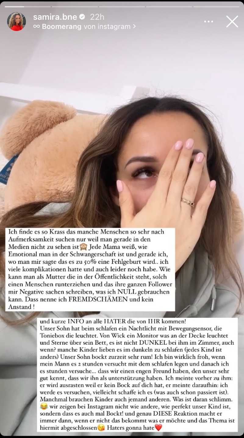 Angelina Pannek griff Yasin und Samira öffentlich an, die wehrt sich.
