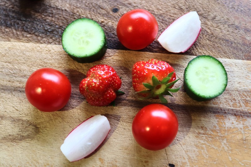 Nicht alle Obst und Gemüse Sorten kann man gut einfrieren.