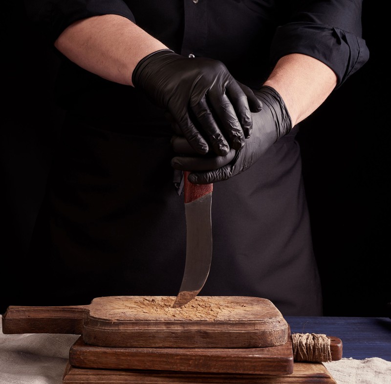 Scharfe Messer sollten nicht in den Geschirrspüler