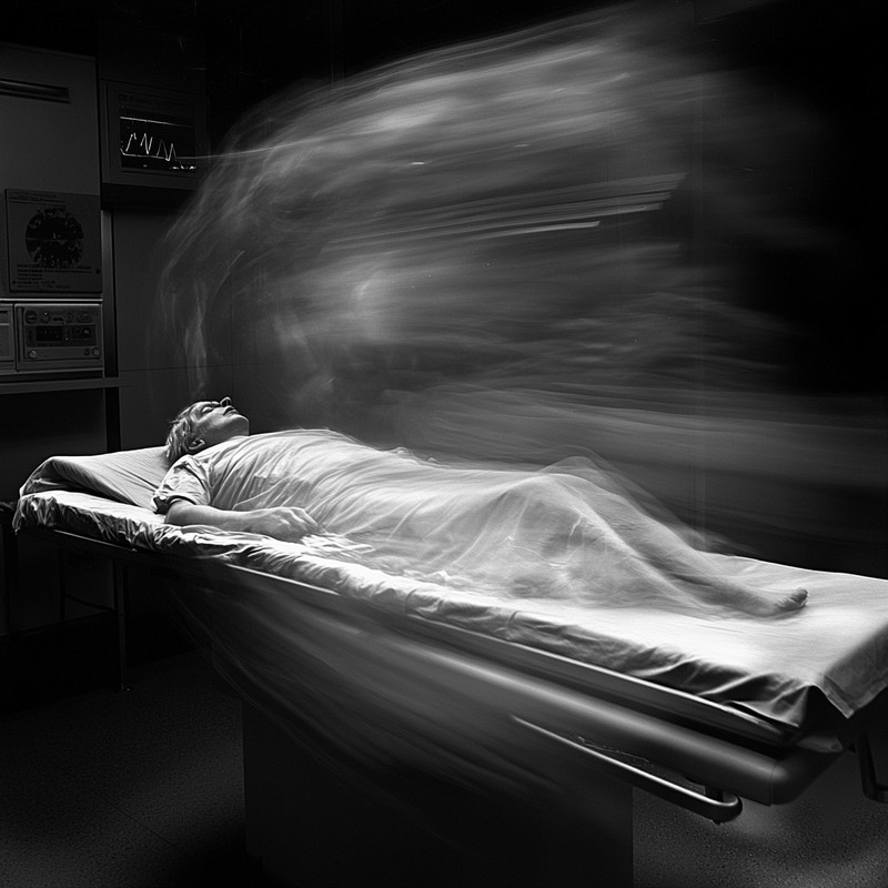 Eine Person starb beinahe bei einer Operation.