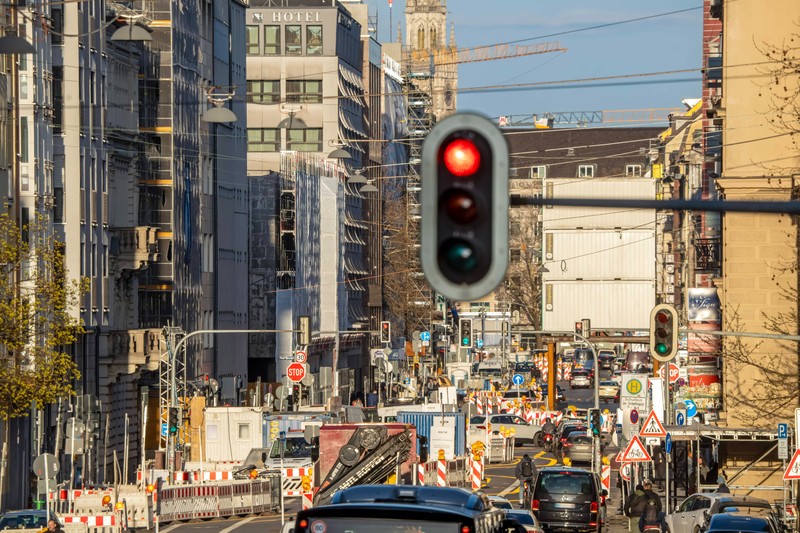 Rote Ampeln oder andere Zeitzone?