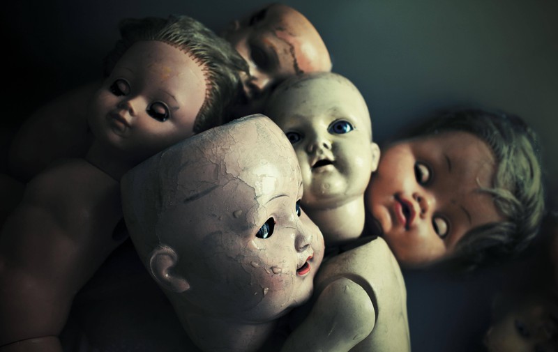Alte Puppen lösen bei vielen Menschen Angst aus.