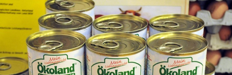 Die Firma Ökoland ruft mehrere Brühen zurück. Hier könnten Glassplitter drin sein.