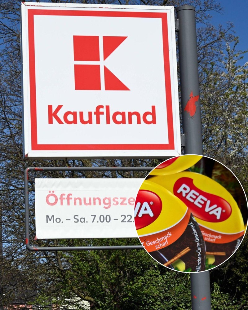 Instant-Nudeln der Marke Reeva werden unter anderem bei Kaufland wegen Salmonellen zurückgerufen.