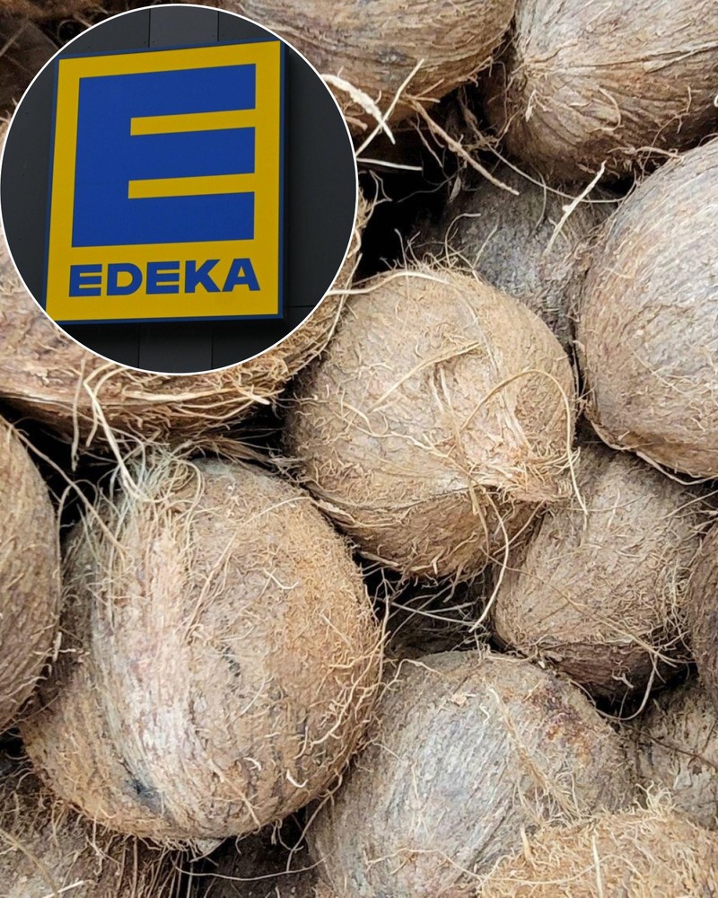 Kokosnuss-Rückruf bei Edeka im März 2026.